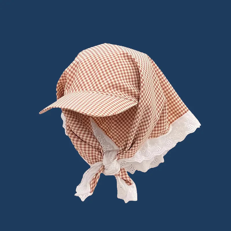 Korean Style Headscarf Hat for Women /Men Triangular Scarf