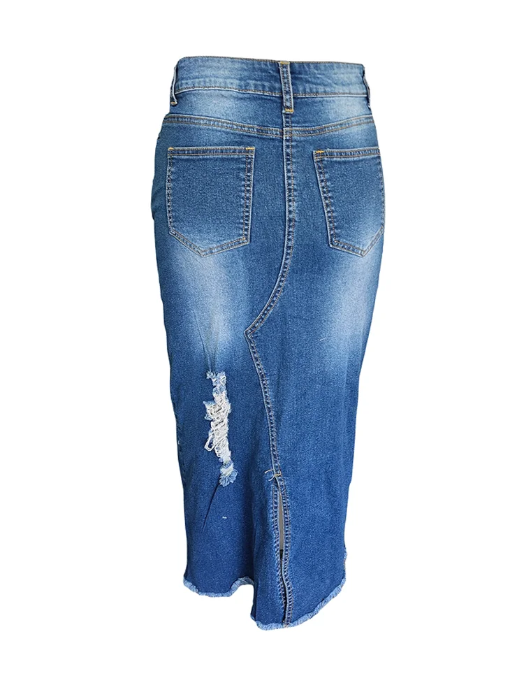 Summer Wrapped Hip Jeans