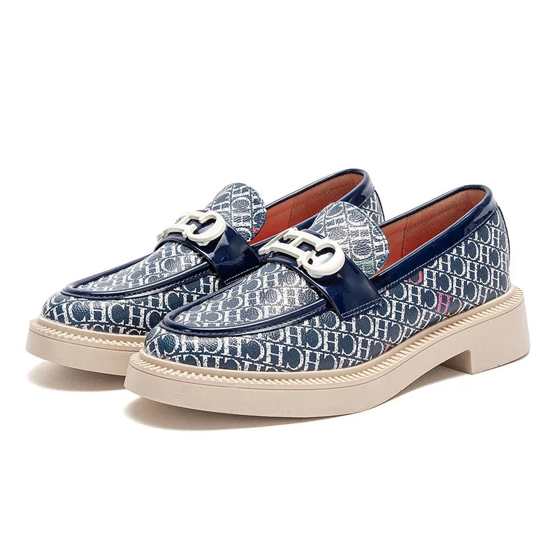 Men's and women's casual leather shoes