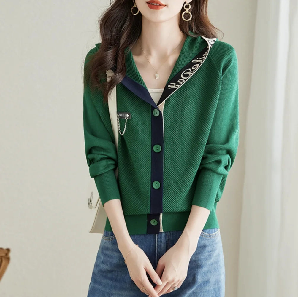 Design Sensation Knitted Woolen Cardigan