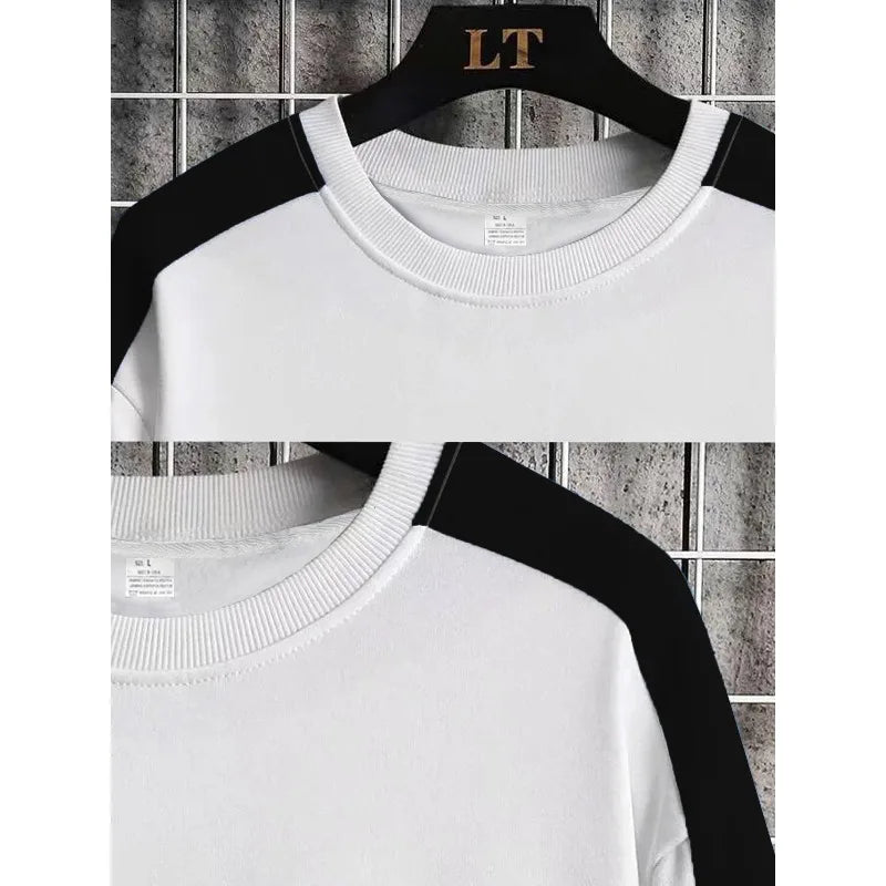 Men's Outdoor Sports Leisure 2PCS Sports Set Long Sleeve Hoodie