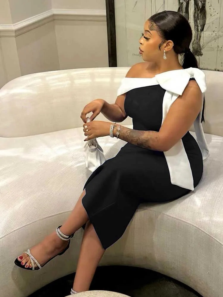 Beautiful Sexy Dresses Mid-length Elegant Lady Dress