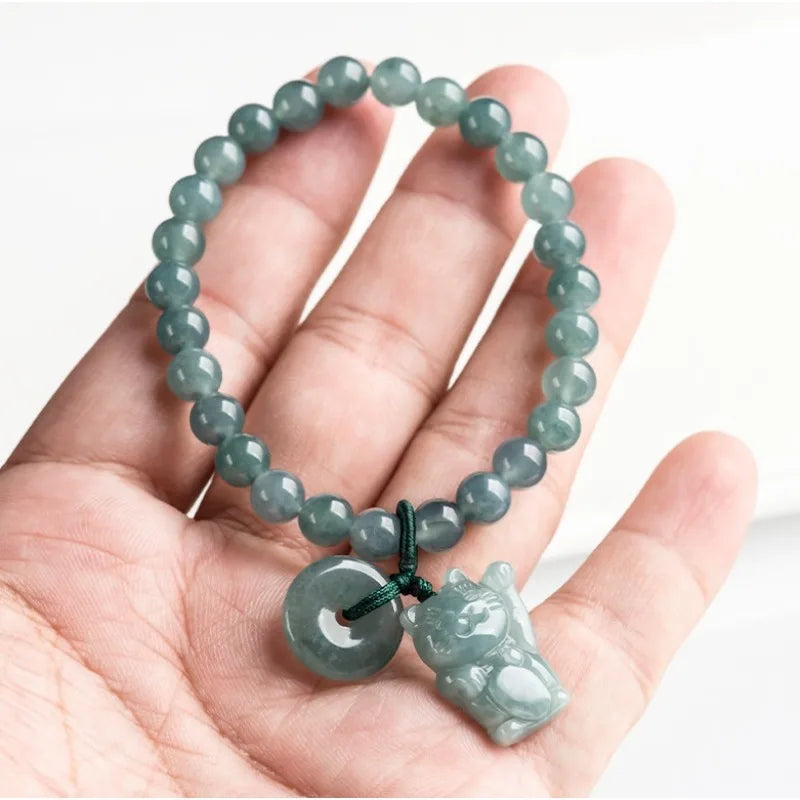 Natural A-grade Jade Bracelet