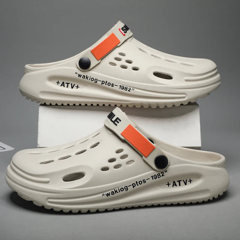 Men's Sandals Non-Slip Slippers Thick Soft  Casual Slides