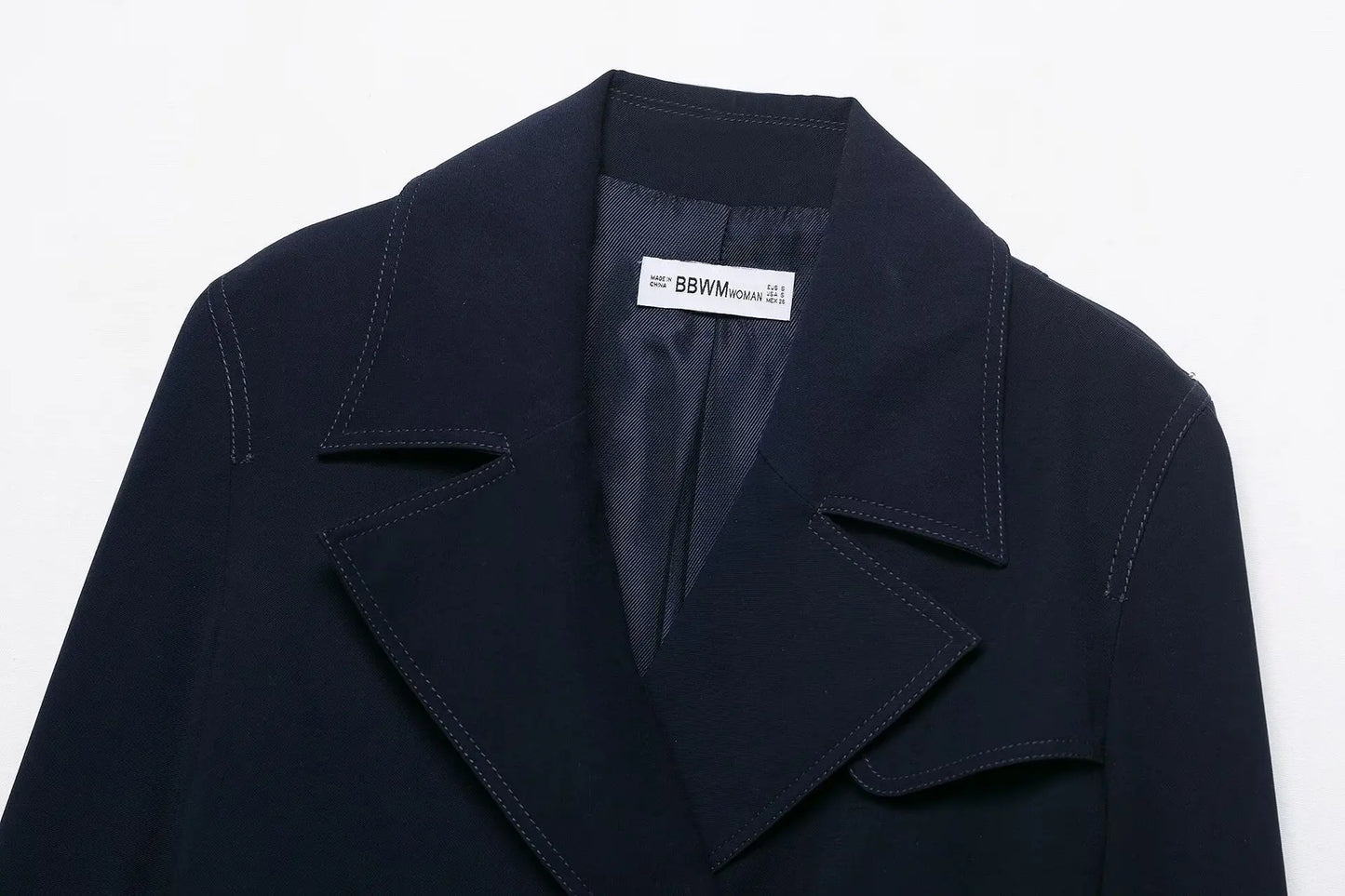 Women's Fashion Coats Solid Turn-Down Collar Long Sleeves Pockets