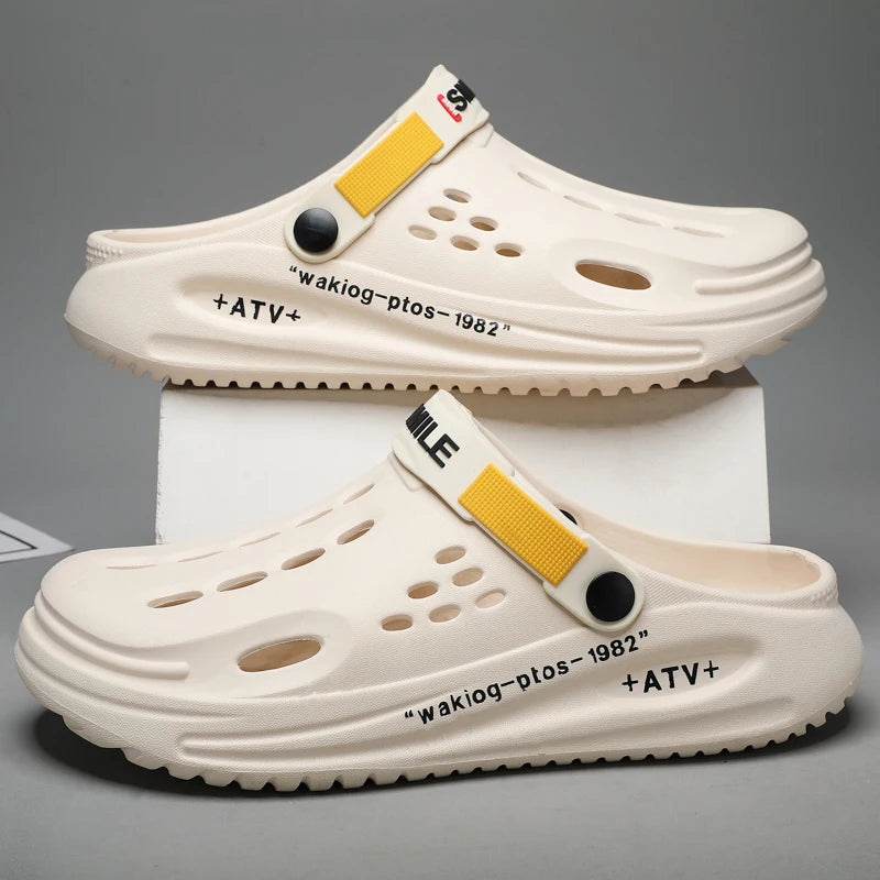 Men's Sandals Non-Slip Slippers Thick Soft  Casual Slides