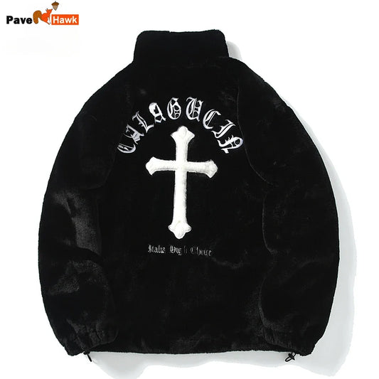 Mens Rabbit Fur Jacket Coats  Zip Up Fashion Outerwear