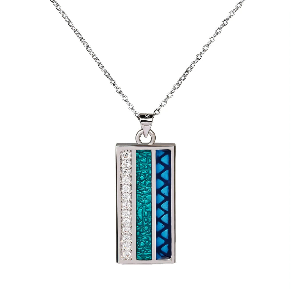 Micro Inlaid Zircon Simple Ring Necklace Earrings