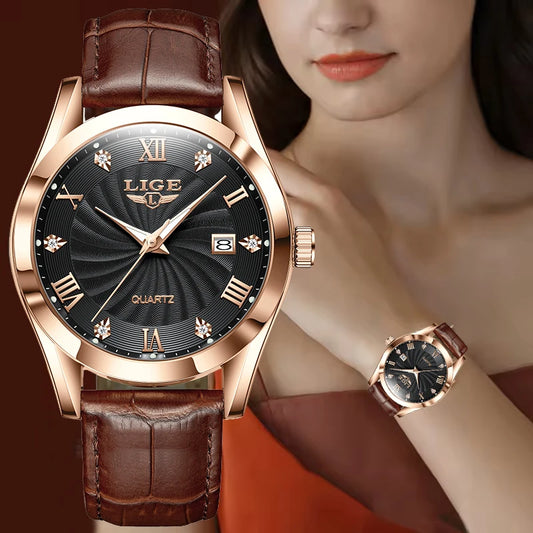 Women's Elegant Watch and bracelet Outdoor Sports Waterproof Quartz Watches