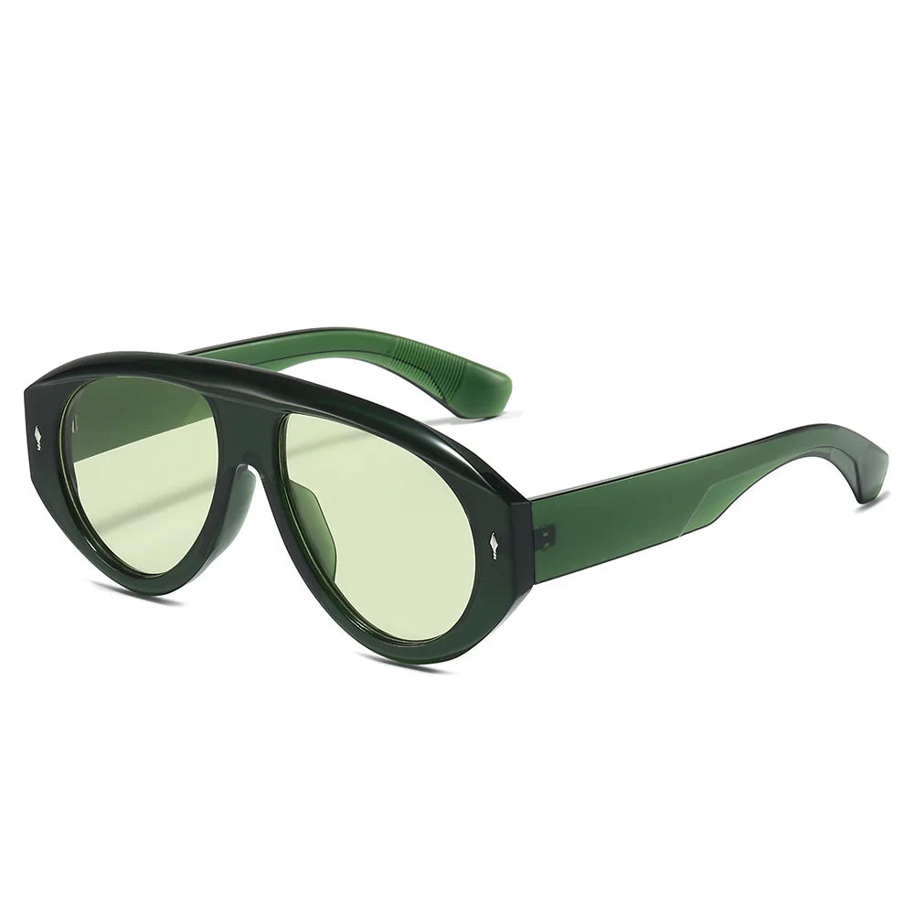 Women's Vintage Oversize Square Computer Glasses Anti-Blue Light