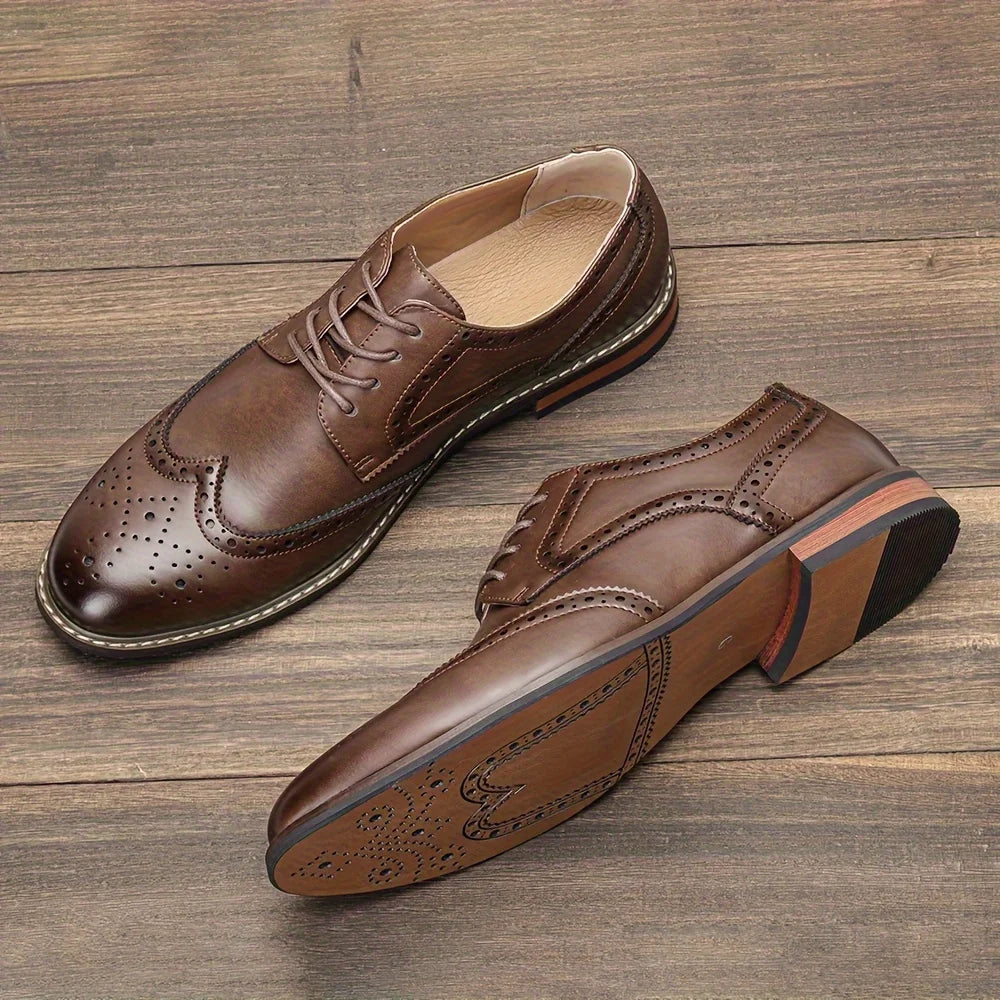 Dress Shoes Man Comfortable Stylish  Shoes