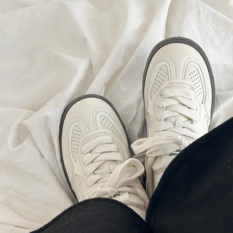Women Sneakers Casual Flats Vulcanized Platform Shoes
