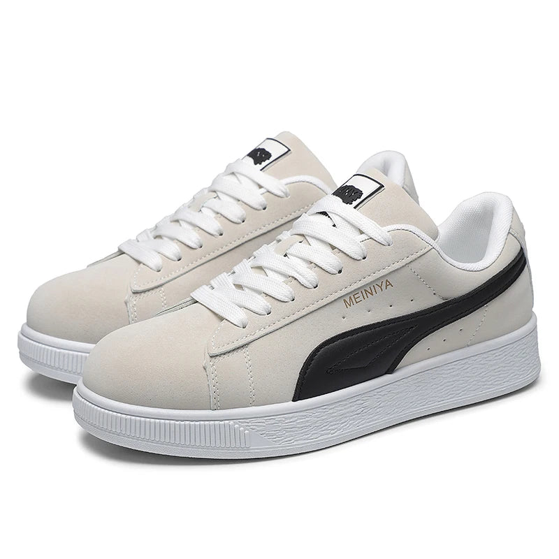 New Men Women's Sneakers Fashion Versatile Breathable Casual Vulcanized Shoes Spring/Autumn Anti Slip Thick Soled Board Shoes