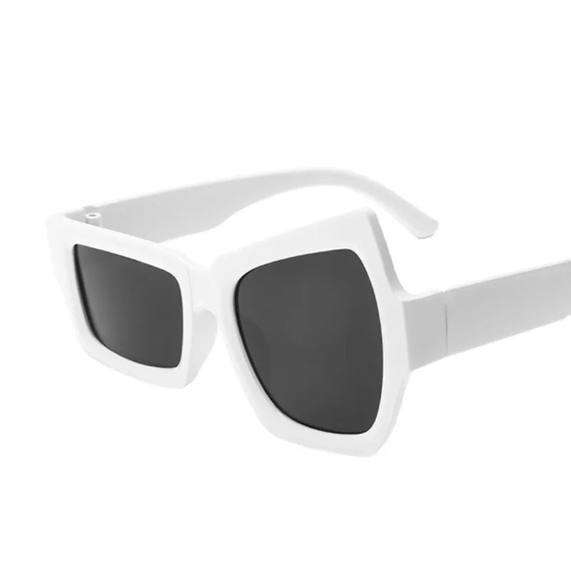 Women Irregular Sun Glasses Anti-reflective Sunglasses
