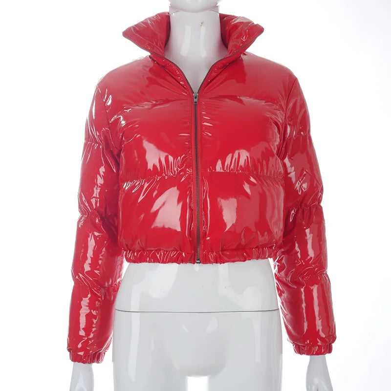 Fashion Jackets for Women  Bubble Down Shiny Quilted Coats