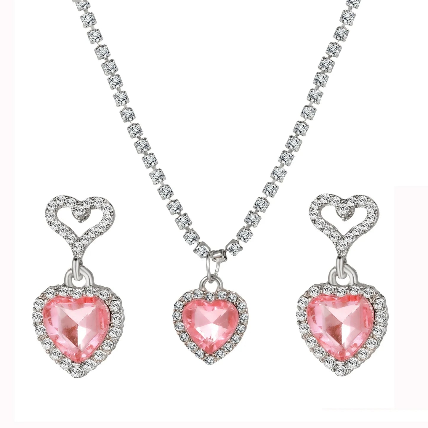 Fashion Earrings Necklaces Set for Women