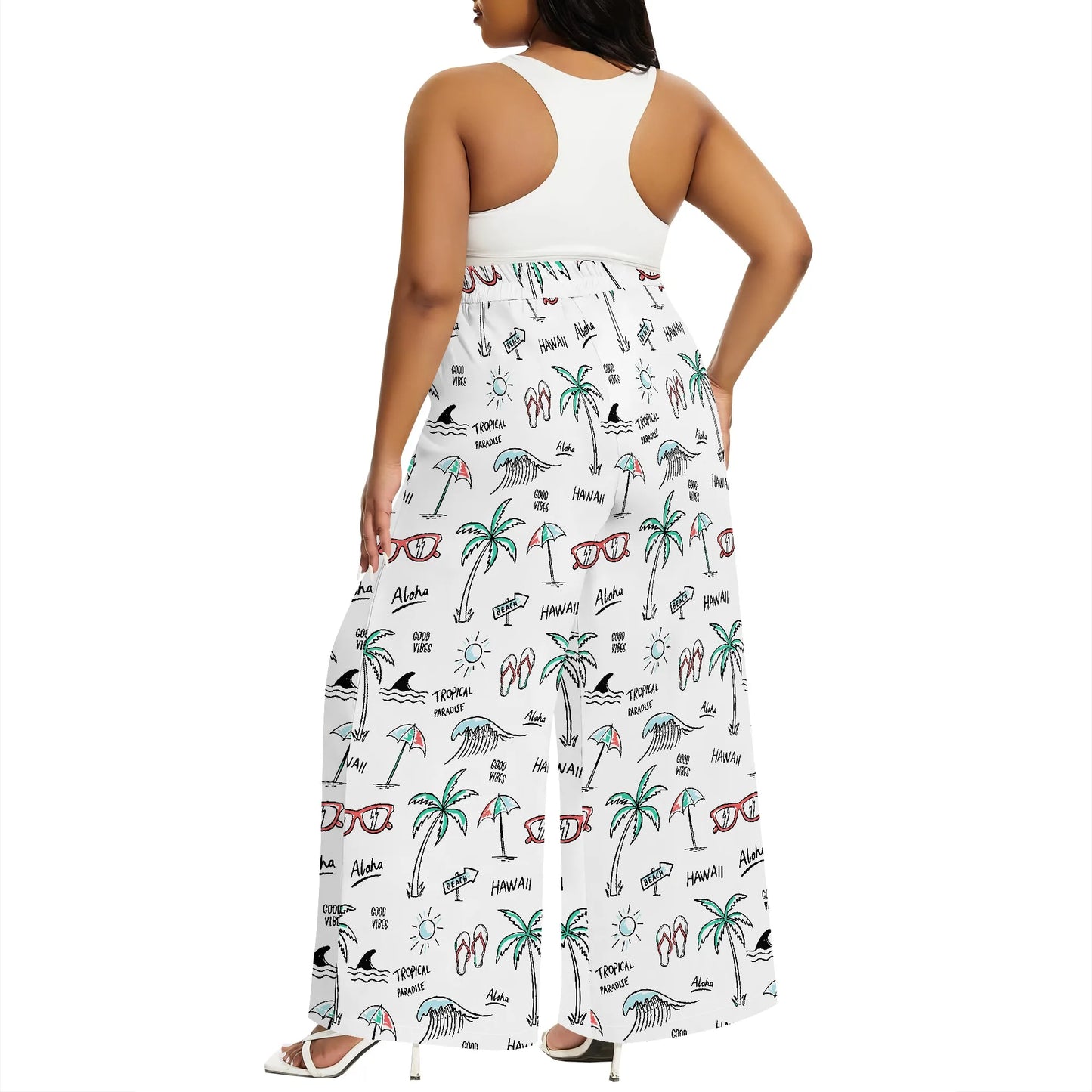 Wide Leg Pants for Women  with Pocket