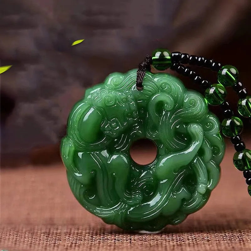 Emerald Pendant Necklace