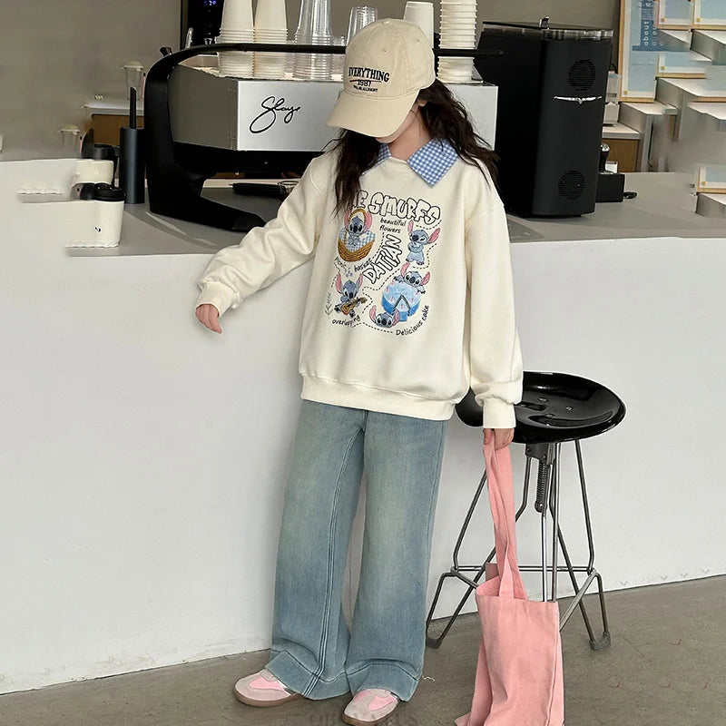 Children Sweatshirt for Girls New Polo Sweatshirts