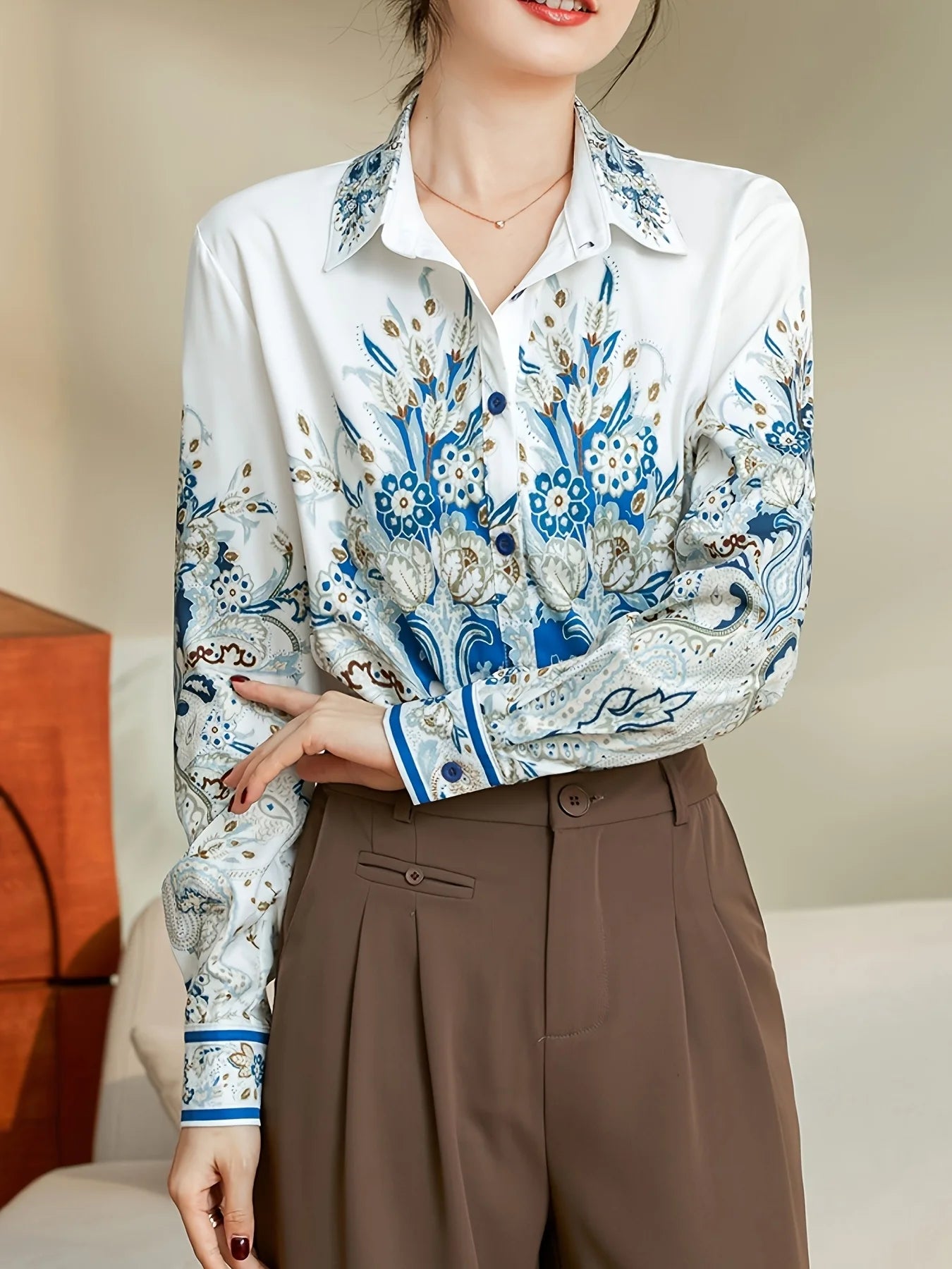 Fashion Women Blouses New elegant ladies shirts