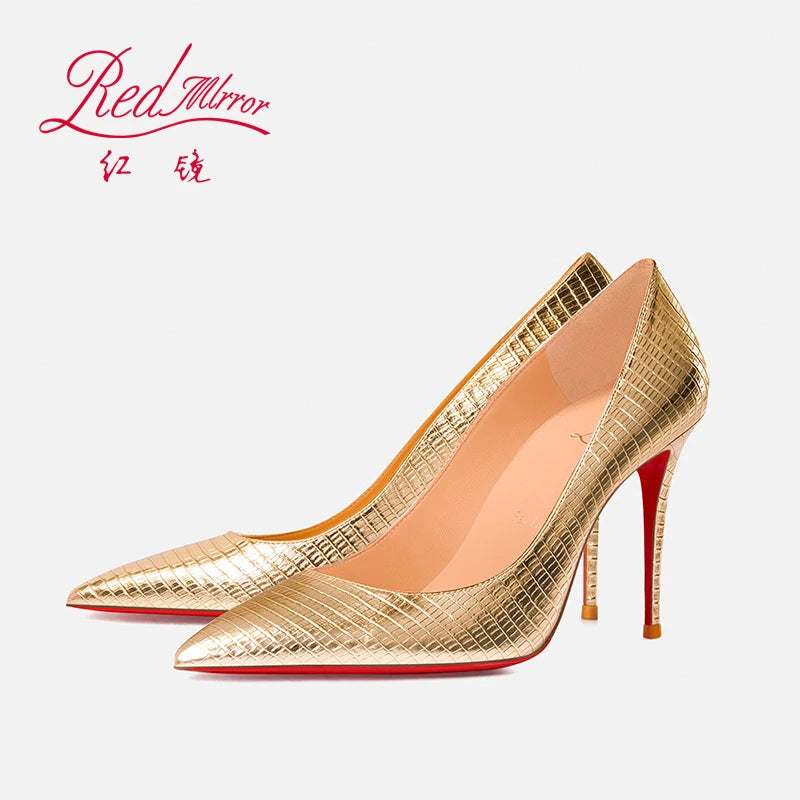 Elegant heels for ladiesLuxury Red Bottom Pointed Toe High Heels