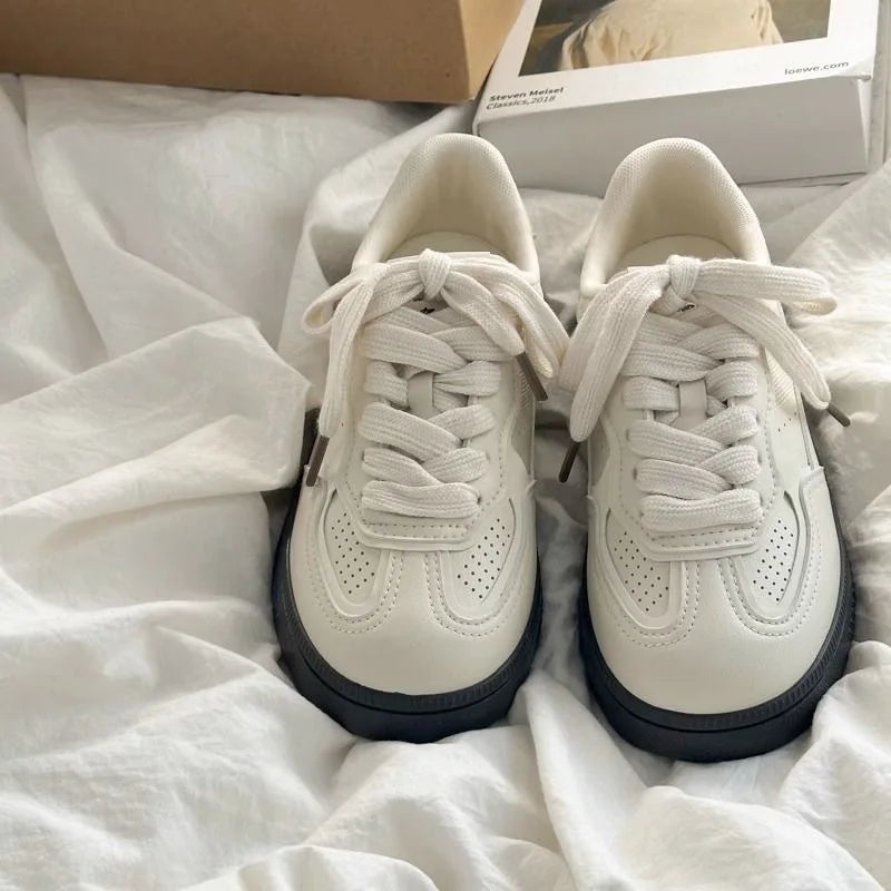 Women Sneakers Casual Flats Vulcanized Platform Shoes