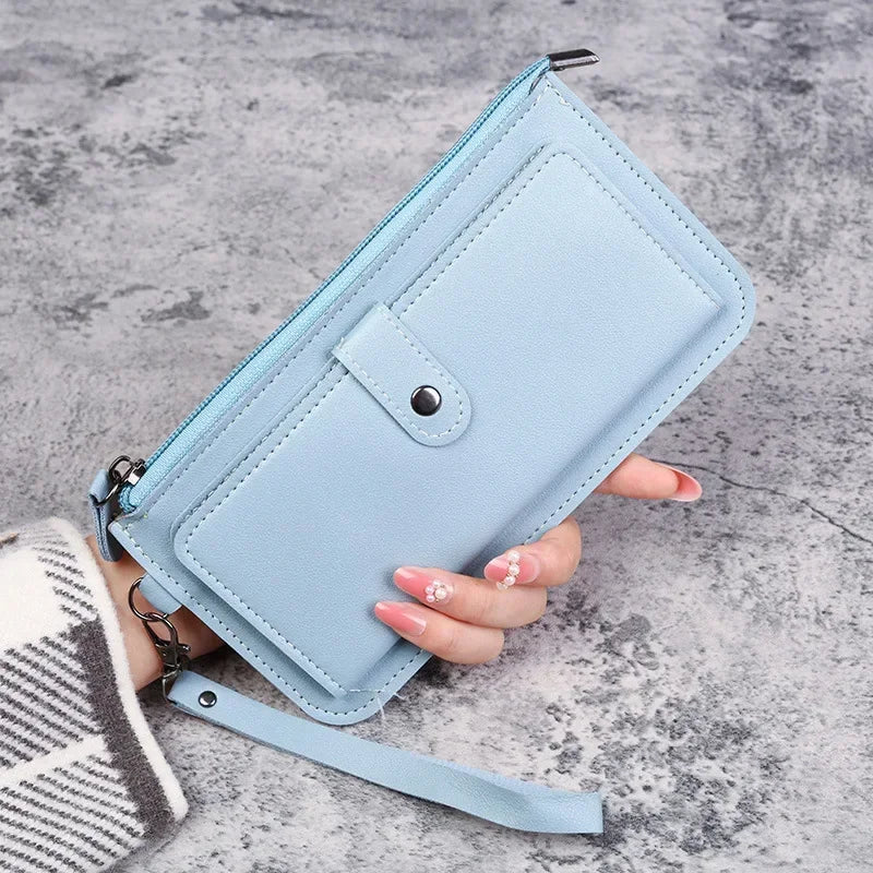 Fashion Women Wallets Simple Zipper Purses