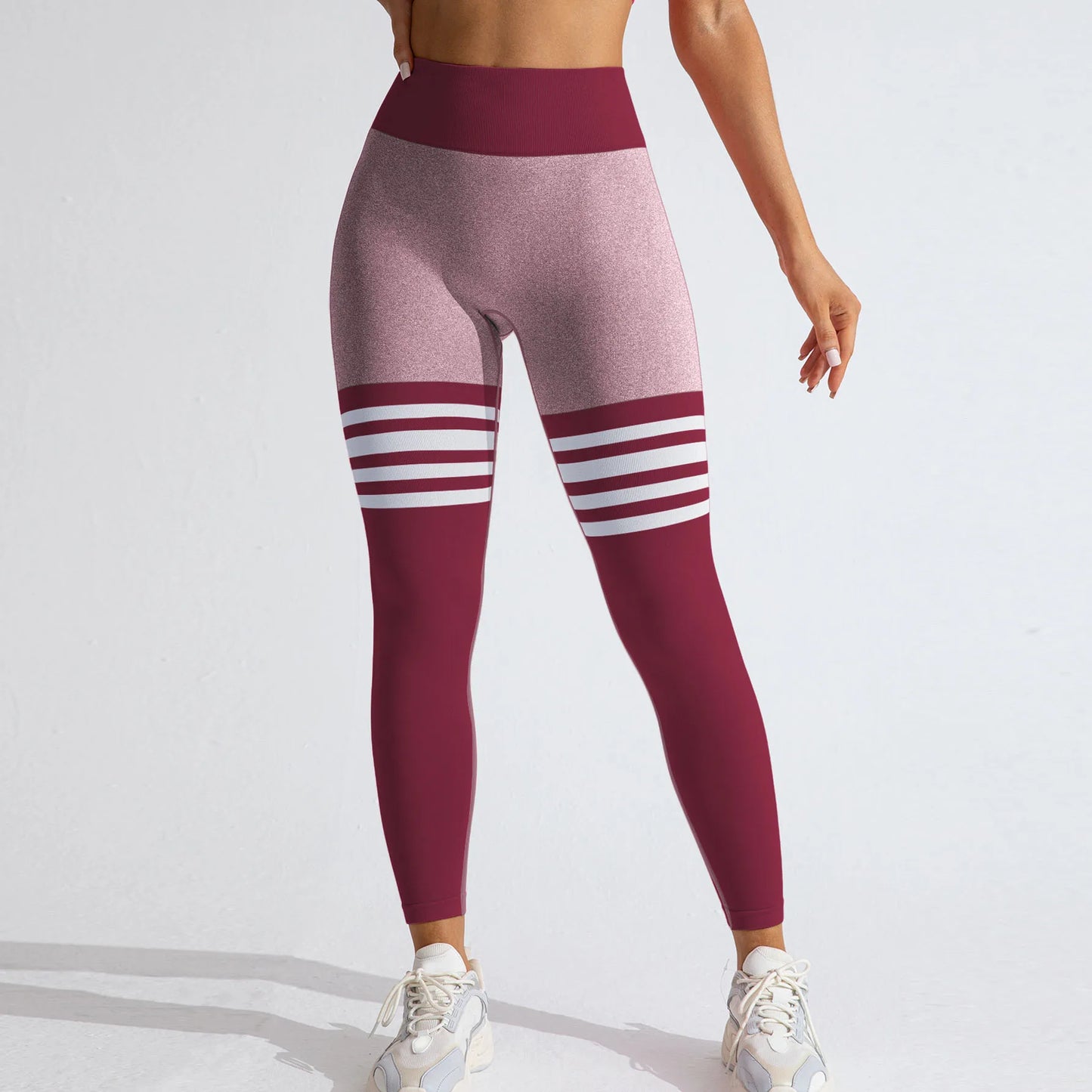 Women V Back  Fitness Athletic Workout Elastic Legging
