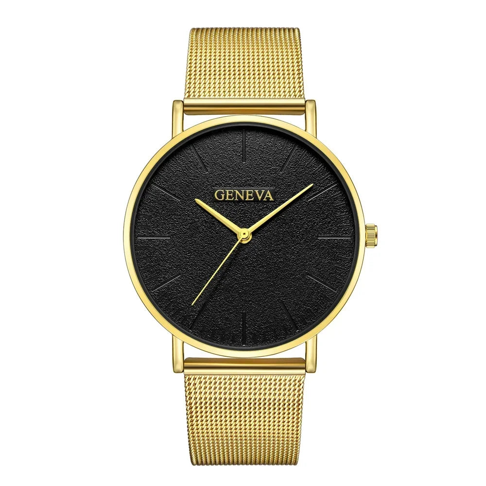Women's Watch Vintage Classic Fashion Dial Casual Steel Strip