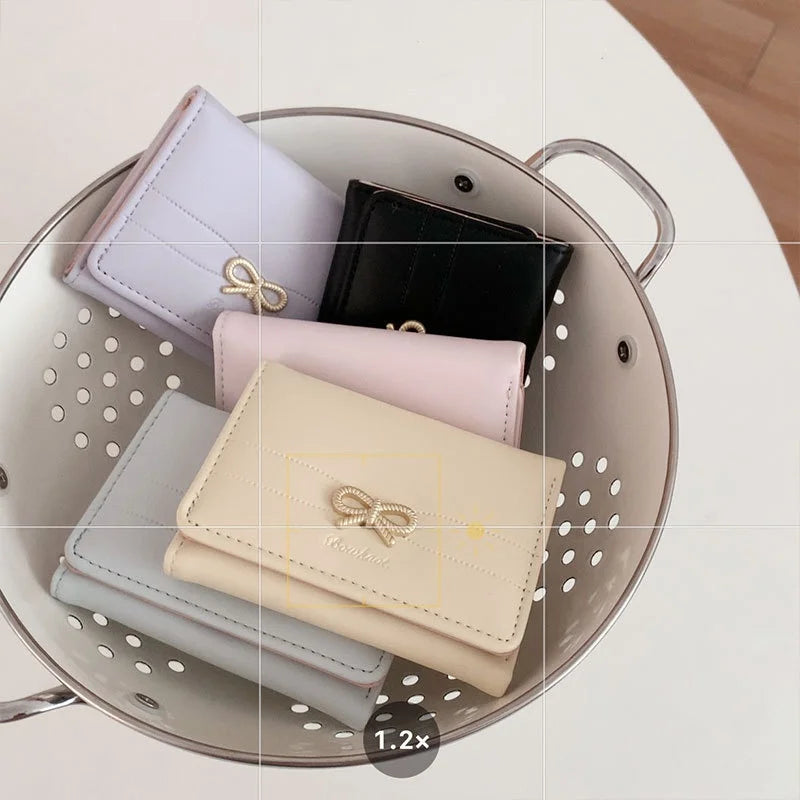 Fashion Wallets Aesthetic Card Holder