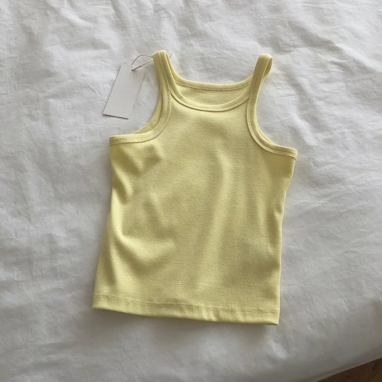 Women Tank Tops Sexy Cropped Top