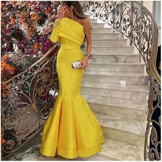 Satin Robe Long Soft Dresses Party