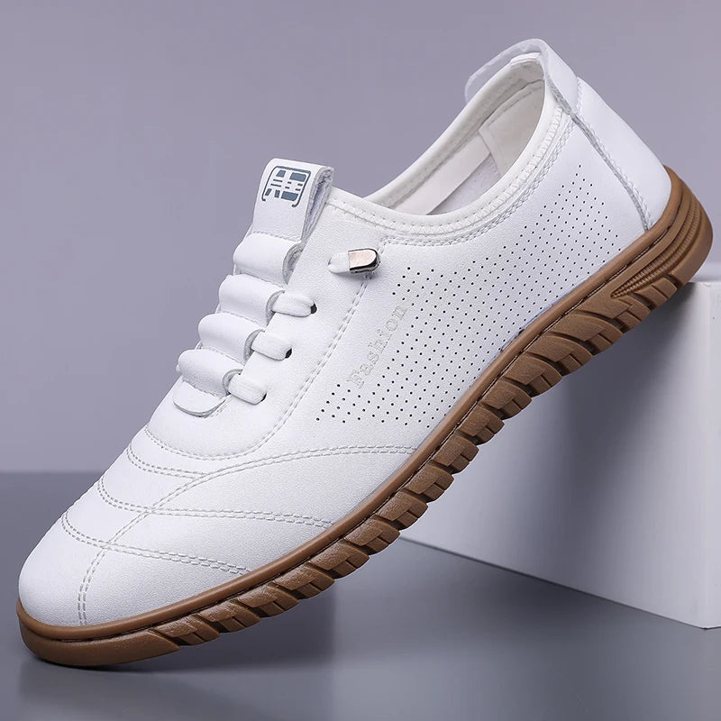 Men's Loafers Fashion Casual Leather Shoes