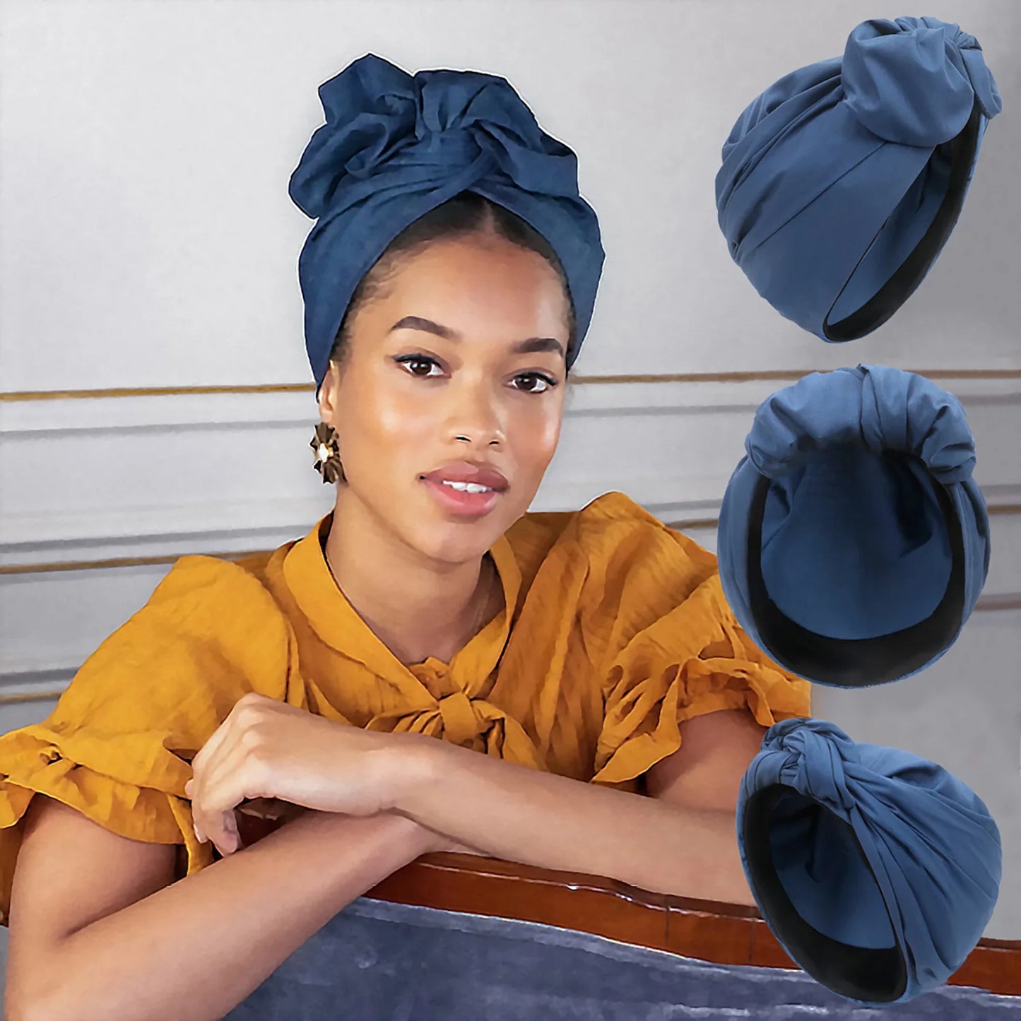Women's Hair Cover Cap Head Wraps