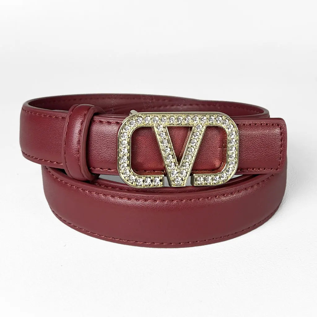 Women's belt new slim fit paired with jeans and skirt design