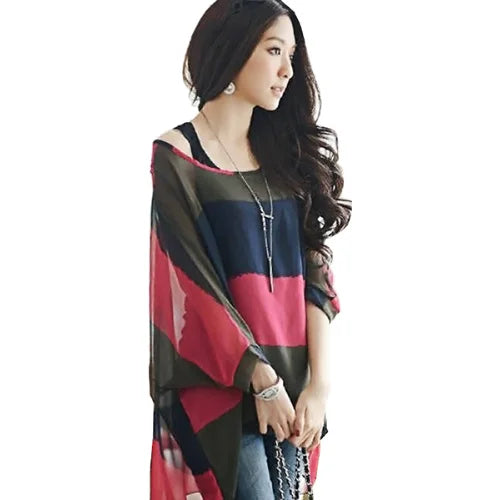 BHflutter Women Blouses Casual Summer Blouse Shirt