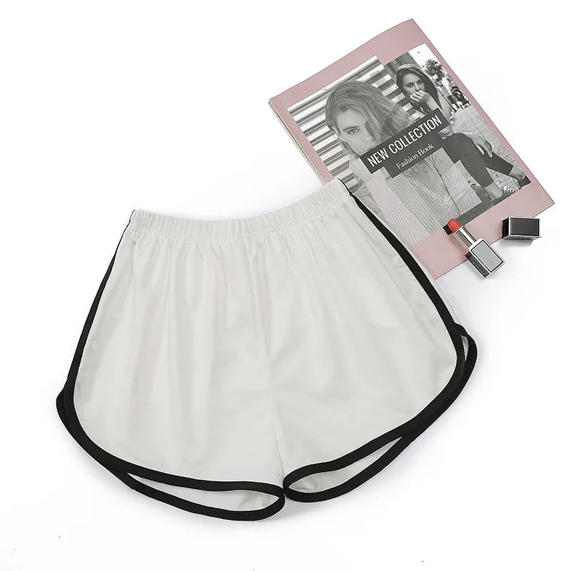 Women yoga Shorts Summer outer wear mid-waist casual pants