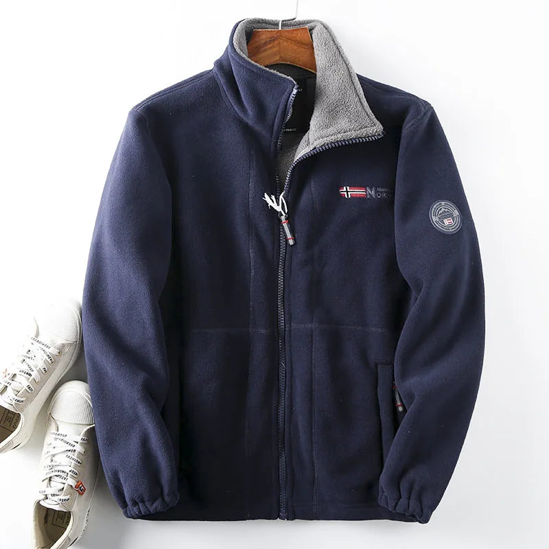 Men's Casual Jacket, Thickened Wool Jacket