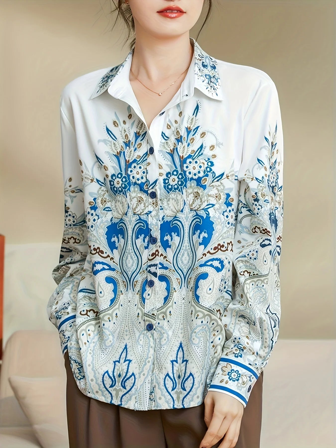 Fashion Women Blouses New elegant ladies shirts