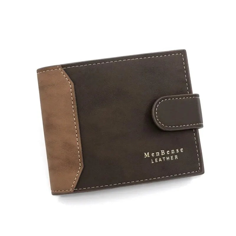 Men's Wallet with Hasp Business Card Holder