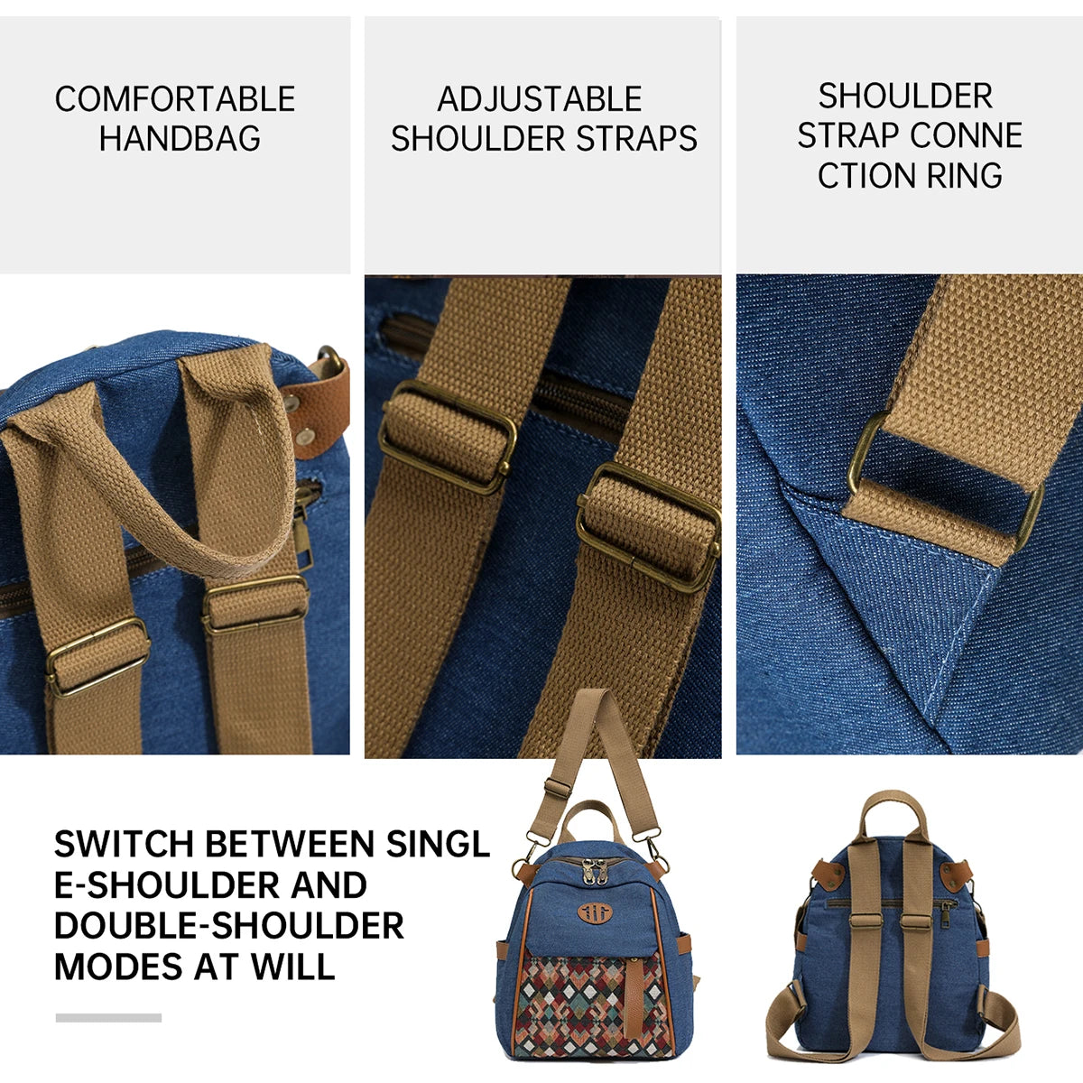Women's Bags Crossbody  Single Shoulder Small Square Bag