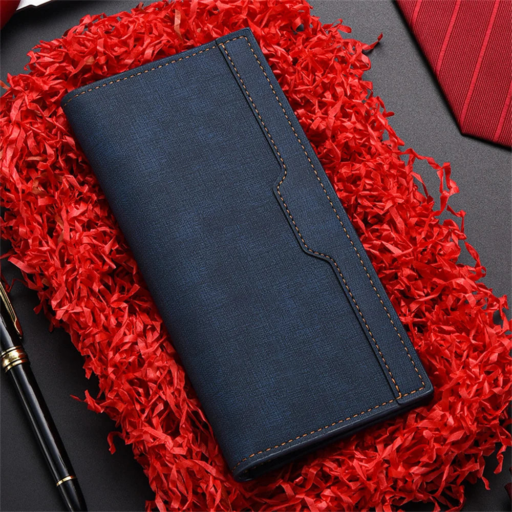 Men's Wallet Long Fashion Multiple Card Slots Men's