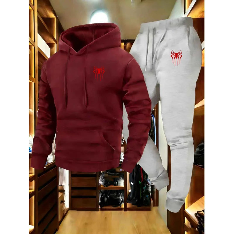 Fashionable men's sportswear set  spring  Autumn