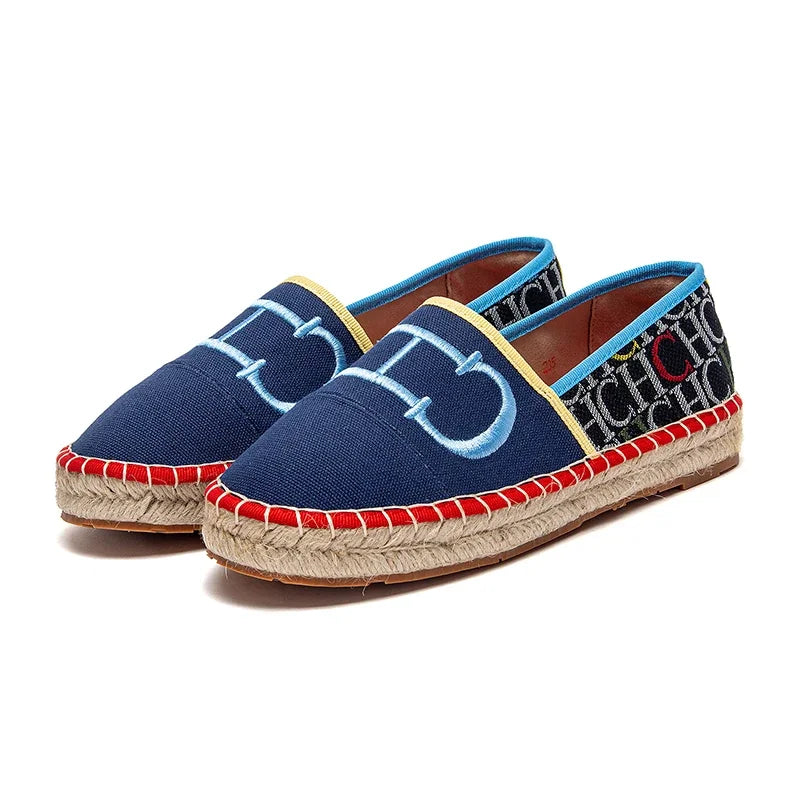 Women's Shoes Listing Loafers Straw Shoes Lazy Non-slip Flat Casual Shoes