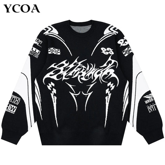 Men Winter Sweater Coat Knitwear Oversized
