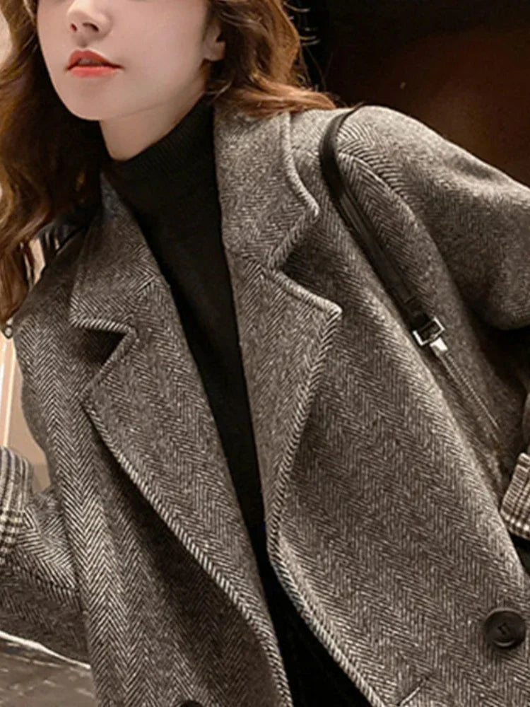 Women's Coats  Thick Warm Woolen Jackets