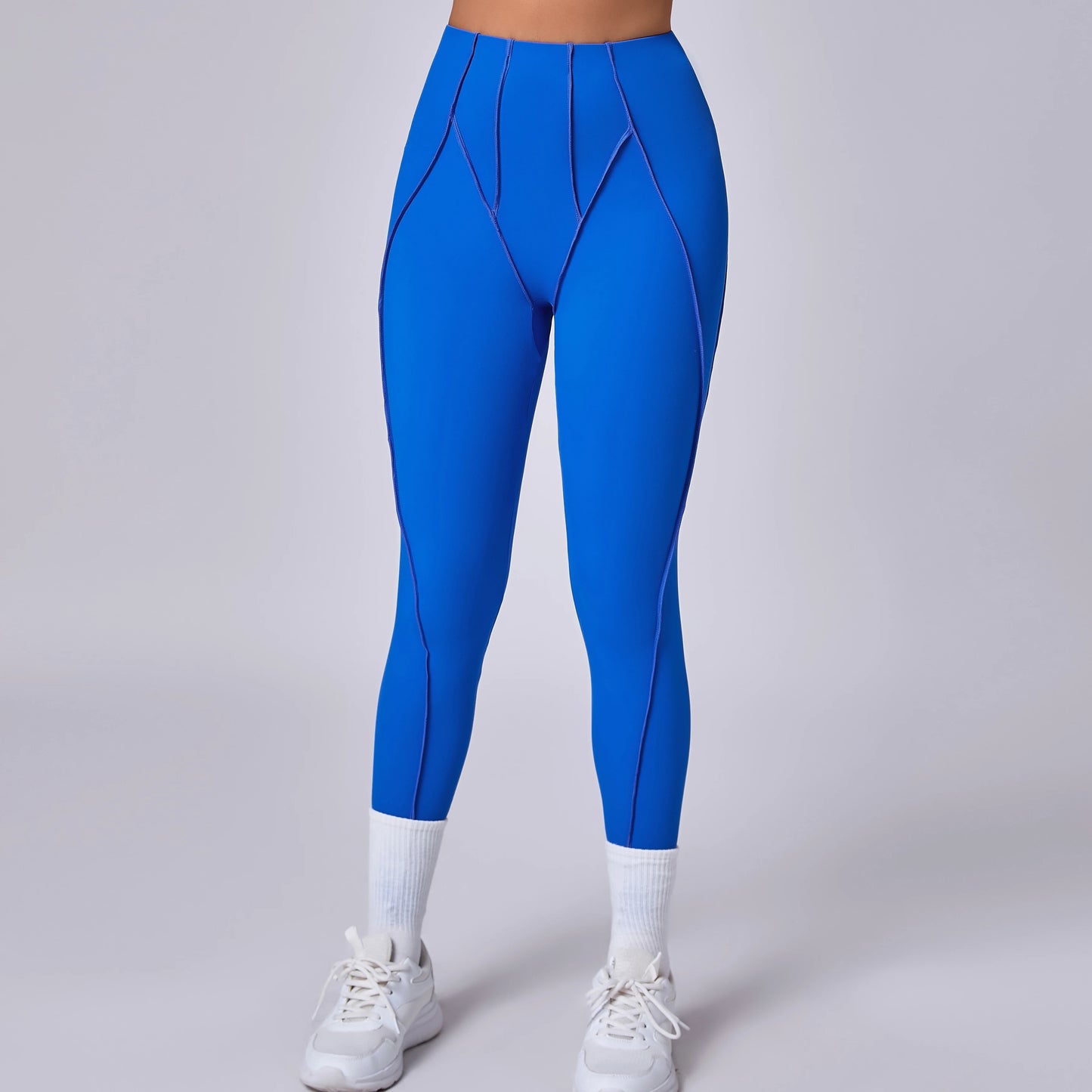 Women Nude Straps Yoga Pants Squat Proof
