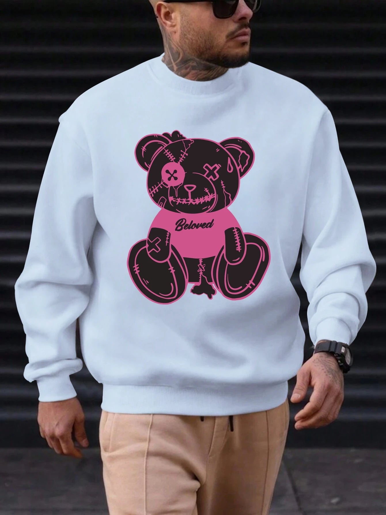 Men's Sweatshirt  Edgy Streetwear