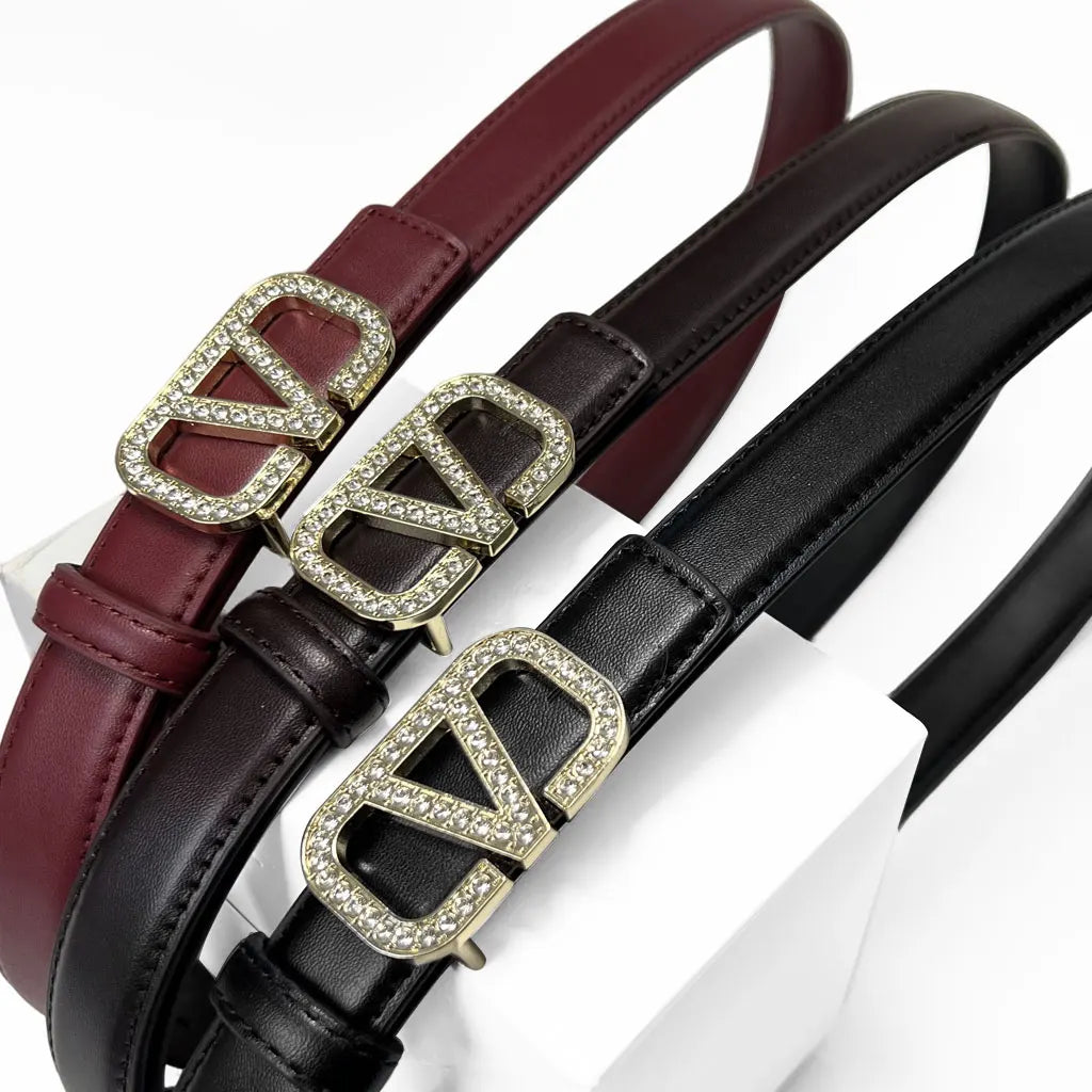 Women's belt new slim fit paired with jeans and skirt design