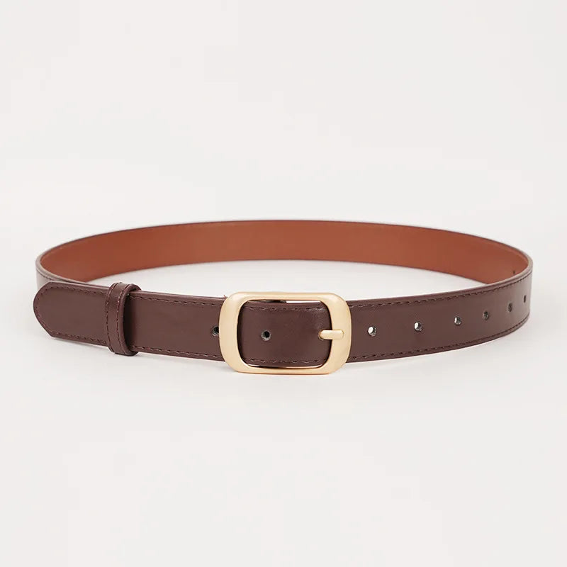 Women's Belt Versatile High-End Feel Belt Pure Cowhide